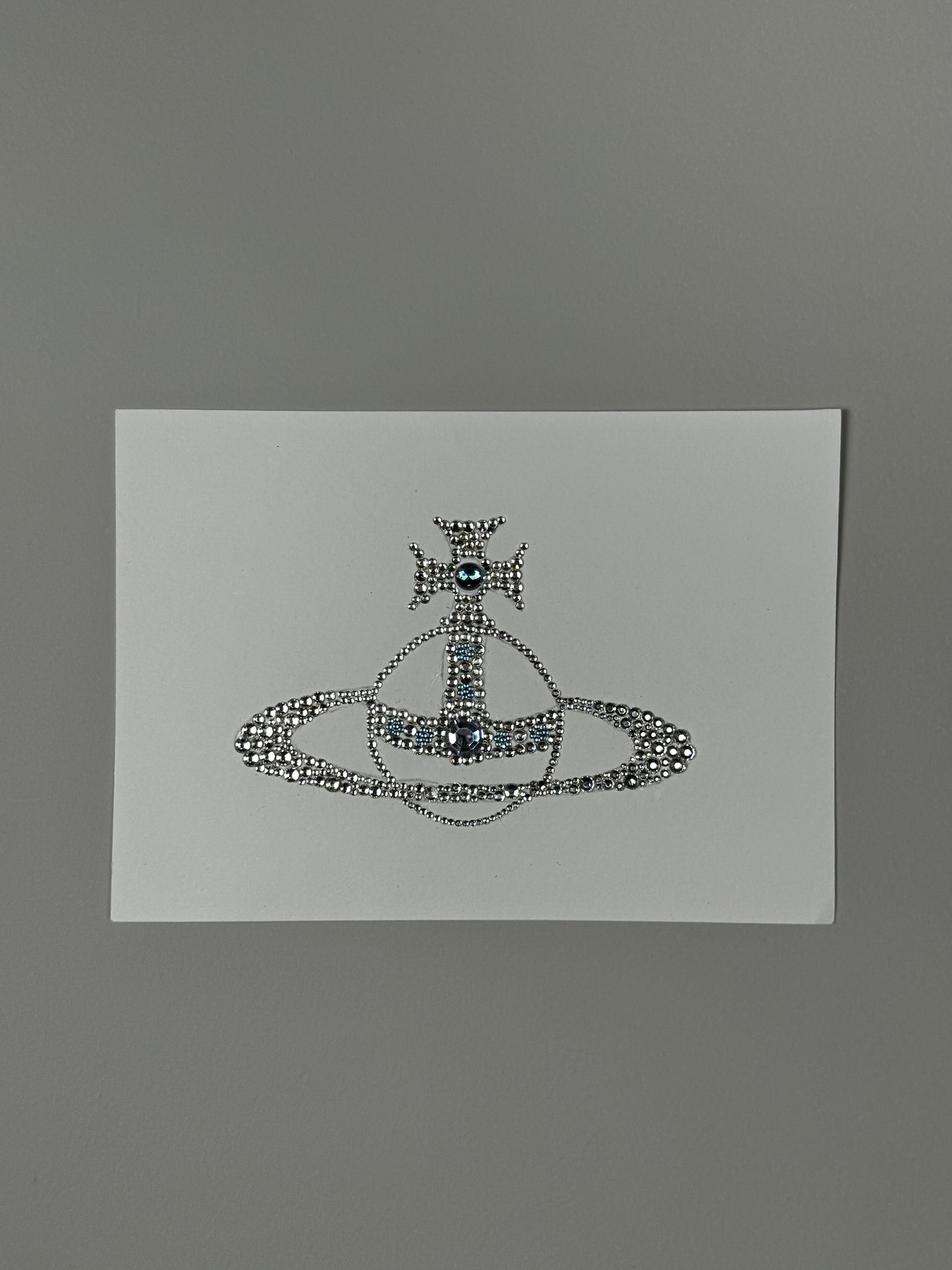 Silver and Blue Westwood Orb