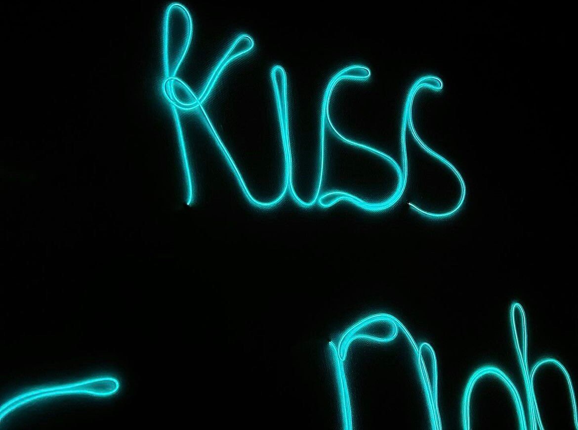 Max Hammond “Grief” 2022, neon, art, lgbt, gay, relationship, gift, original, collectible