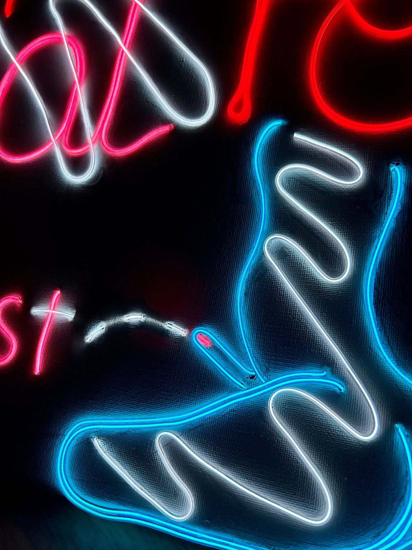 Max Hammond “Help Me Feel” 2022, neon, art, lgbt, gay, relationship, gift, original, collectible