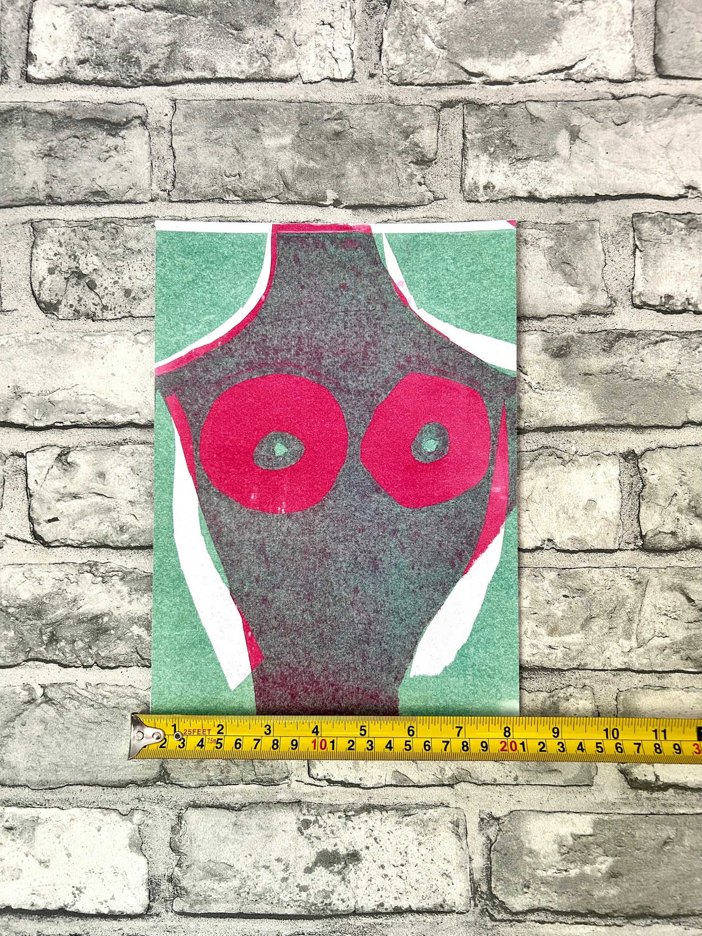 Max Hammond “Bust” 2019, print, confessional, art, nude, Tracey emin, gay, figure, home, decor, gift, black collection