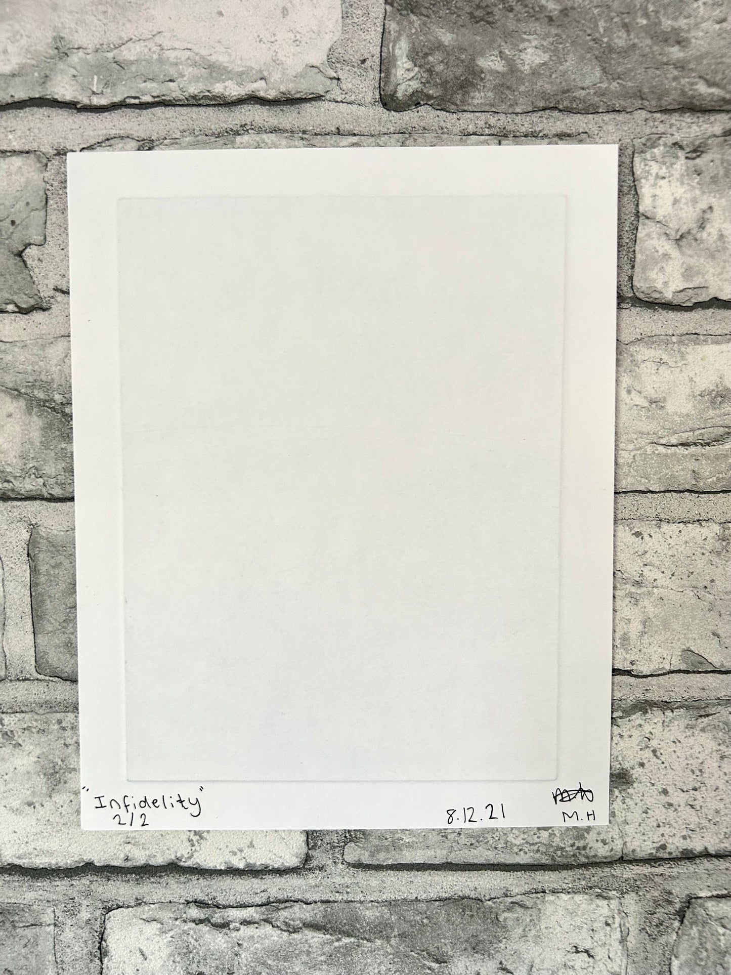 Max Hammond “Infidelity” 2021, drypoint, print, confessional, art, nude, Tracey emin, gay, figure, home, decor, gift, black collection