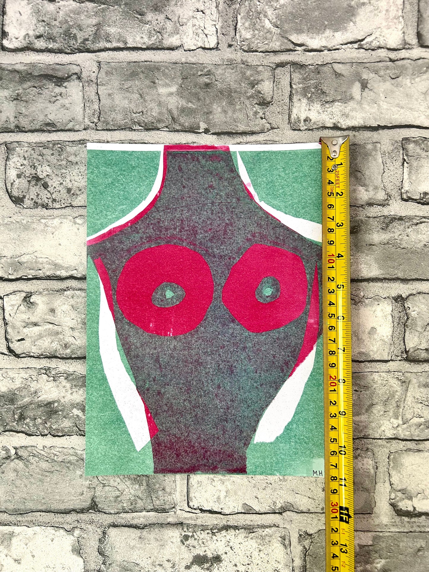 Max Hammond “Bust” 2019, print, confessional, art, nude, Tracey emin, gay, figure, home, decor, gift, black collection