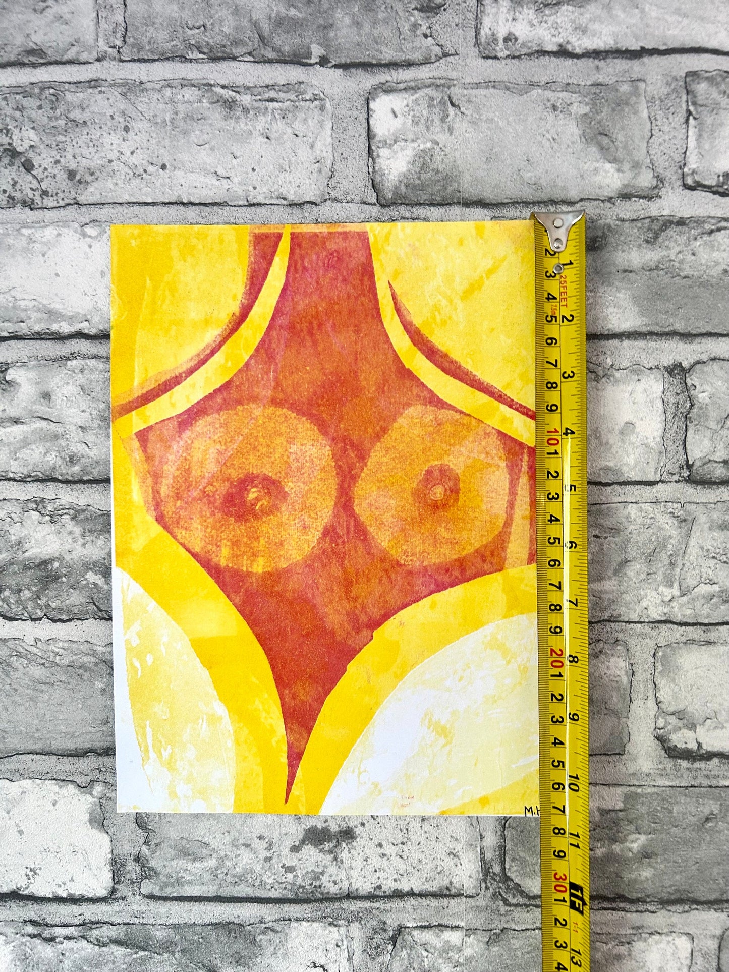 Max Hammond “Nips” 2019, print, confessional, art, nude, Tracey emin, gay, figure, home, decor, gift, black collection, screen print