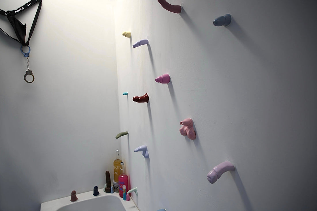 Clay Penis Shower Installation