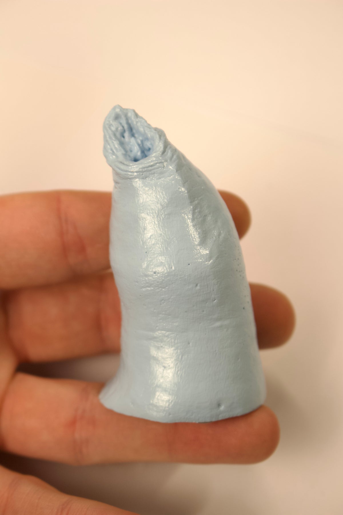 Blue Medium Cast Sculpture