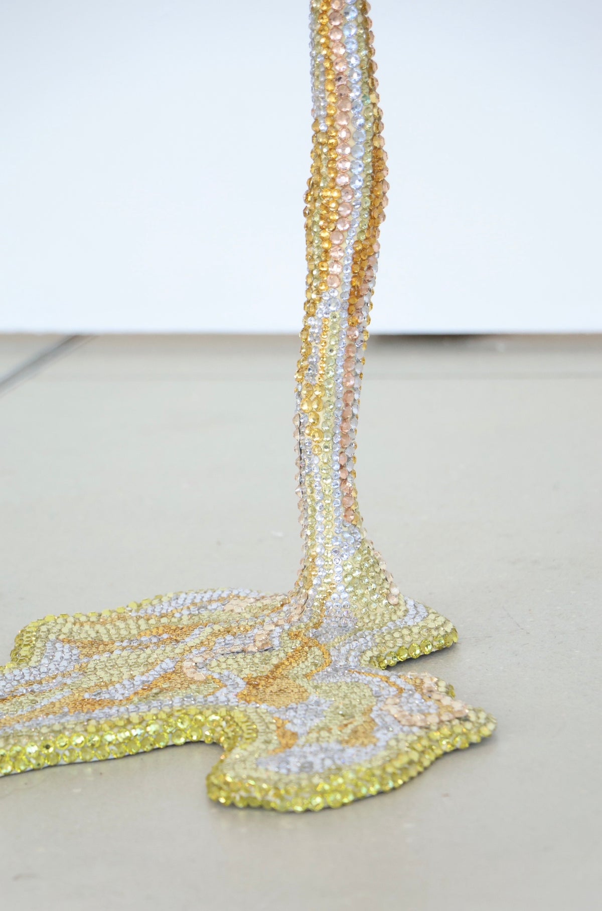 ‘Drink My Piss’ Contemporary Penis Nude Glass Clay Erotic Phallus Phallic Erotic Rhinestone Sculpture LGBT Fine Art Queer Gay Art By Max Hammond Studio