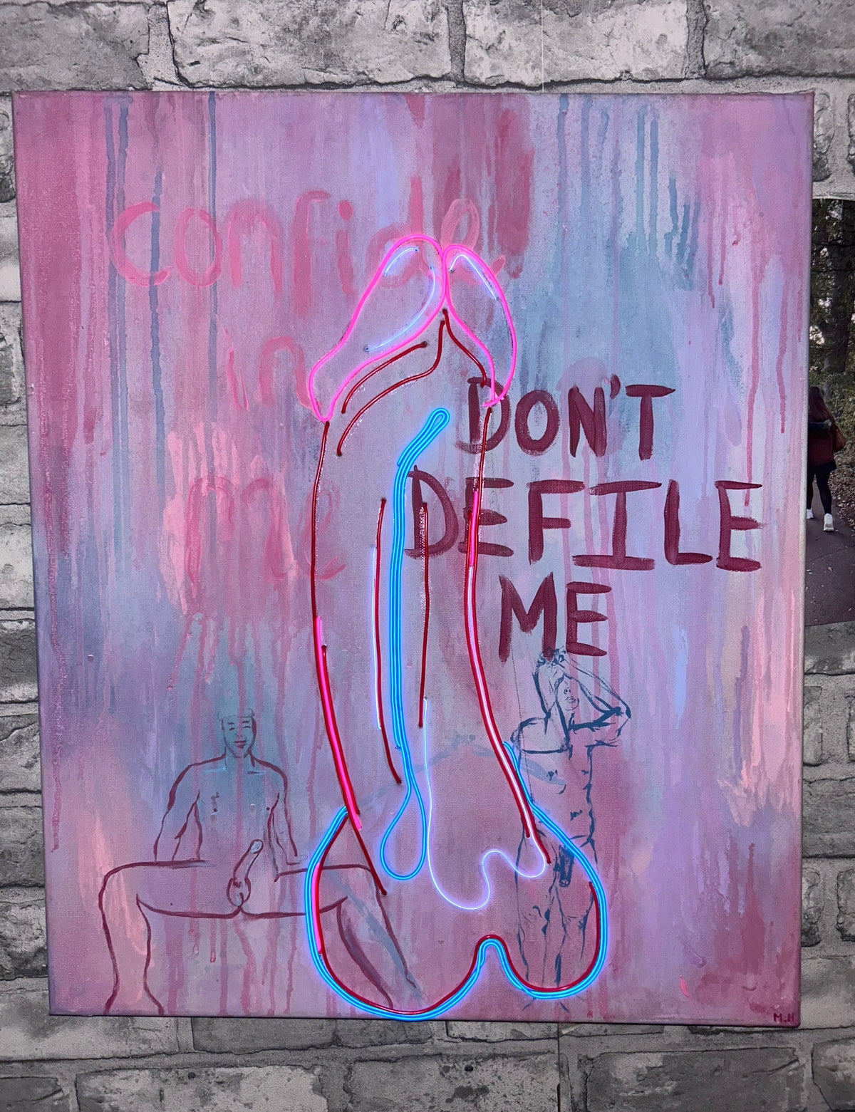 ‘Don’t Defile Me’