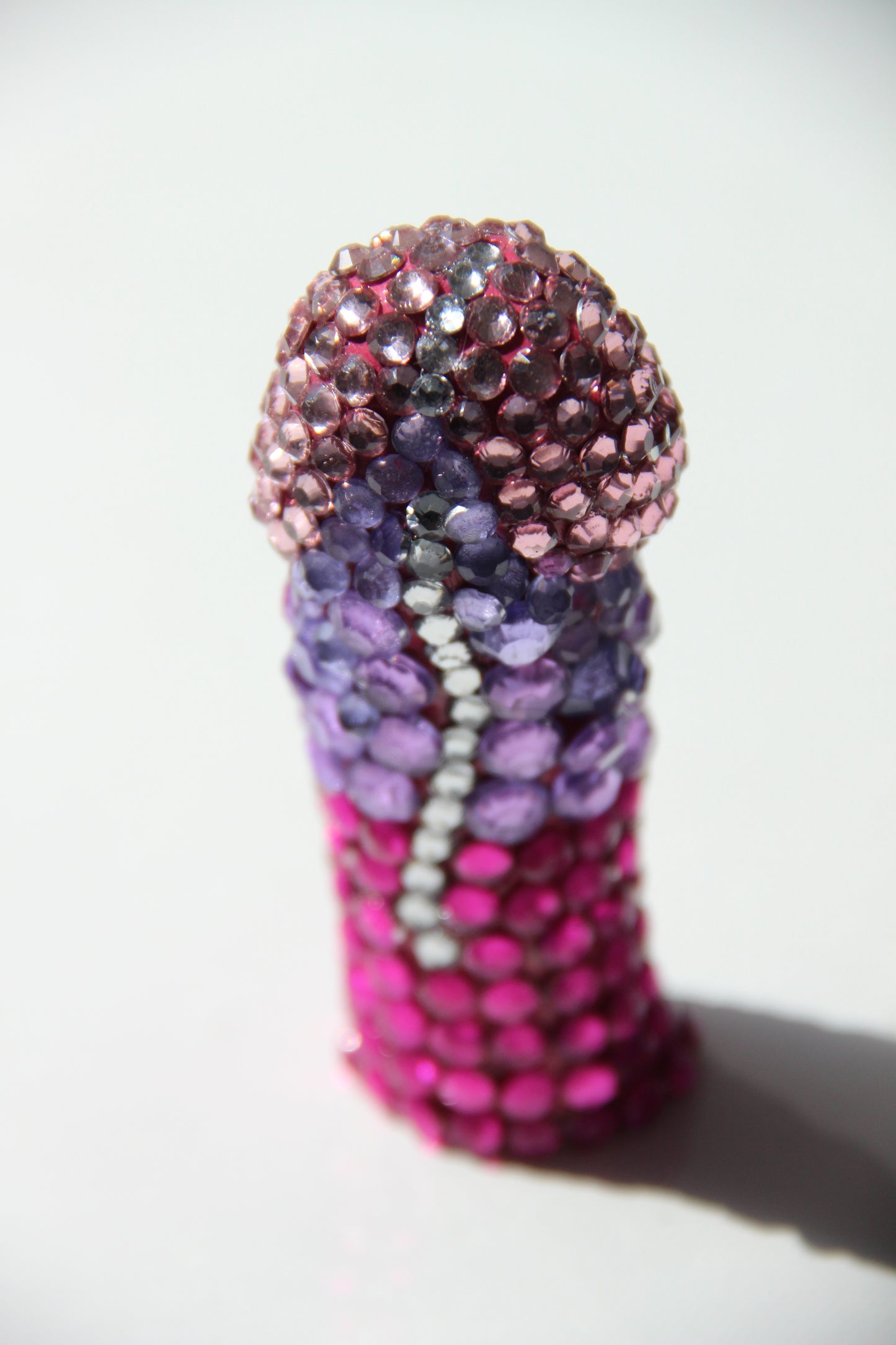 Erotic Fine Art Glass Embellished Sculpture Gay Art LGBT Queer Collectible By Max Hammond Studio