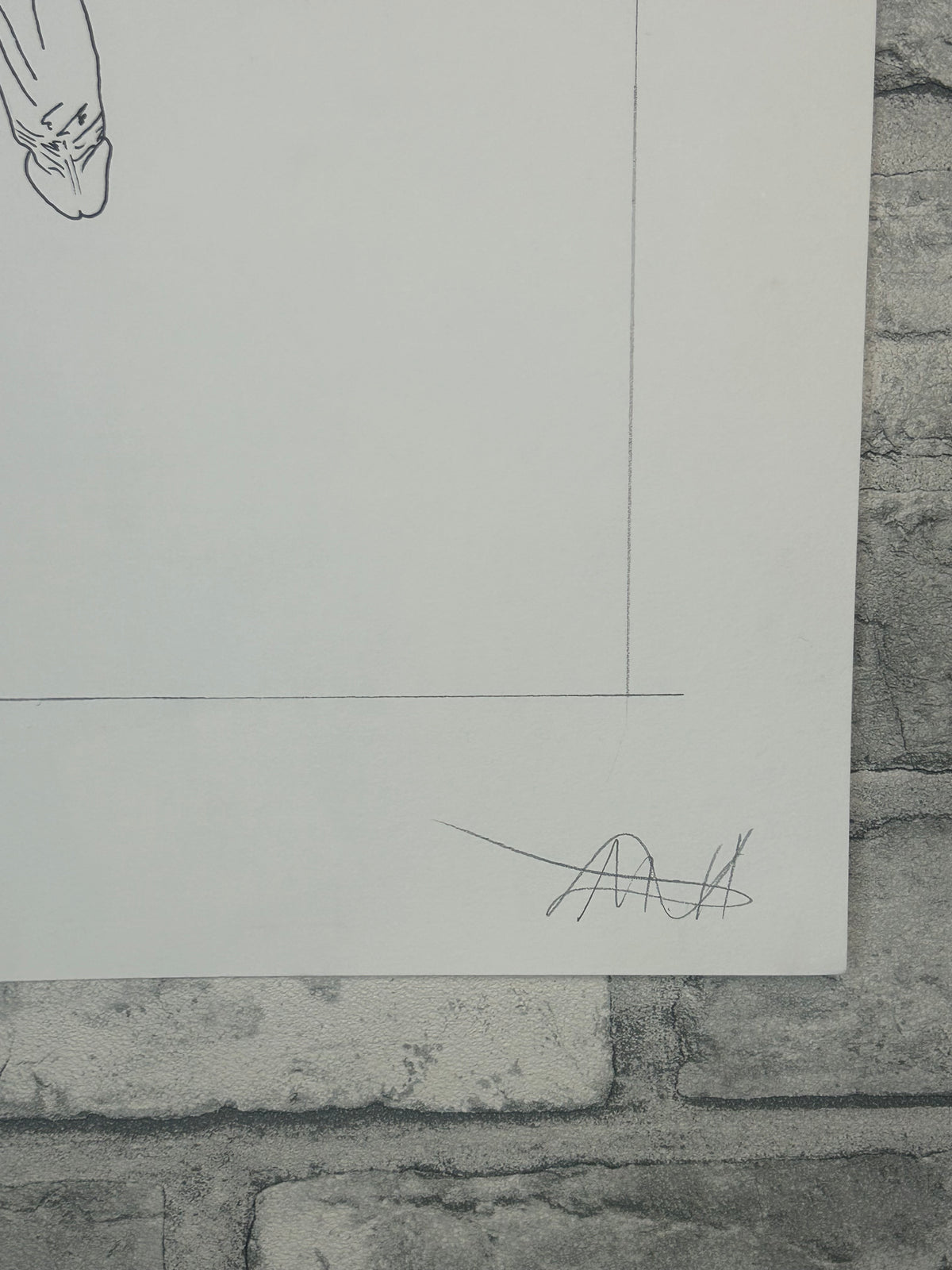 Big Harry (2026) | Unique Original Gay Art | Fine Liner Queer Erotic Drawing | Male Nude Fine Liner Artwork One of a kind 1/1 By Max Hammond Studio