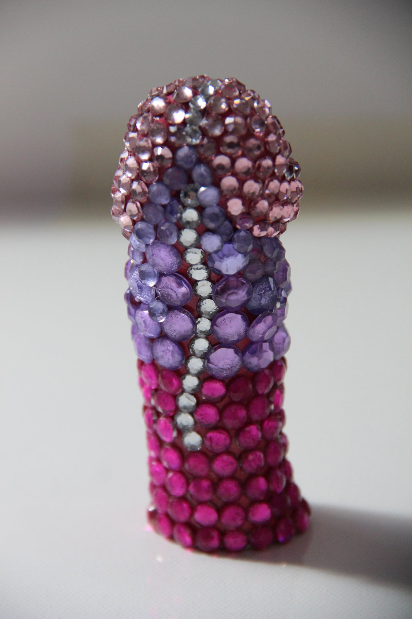 Erotic Fine Art Glass Embellished Sculpture Gay Art LGBT Queer Collectible By Max Hammond Studio