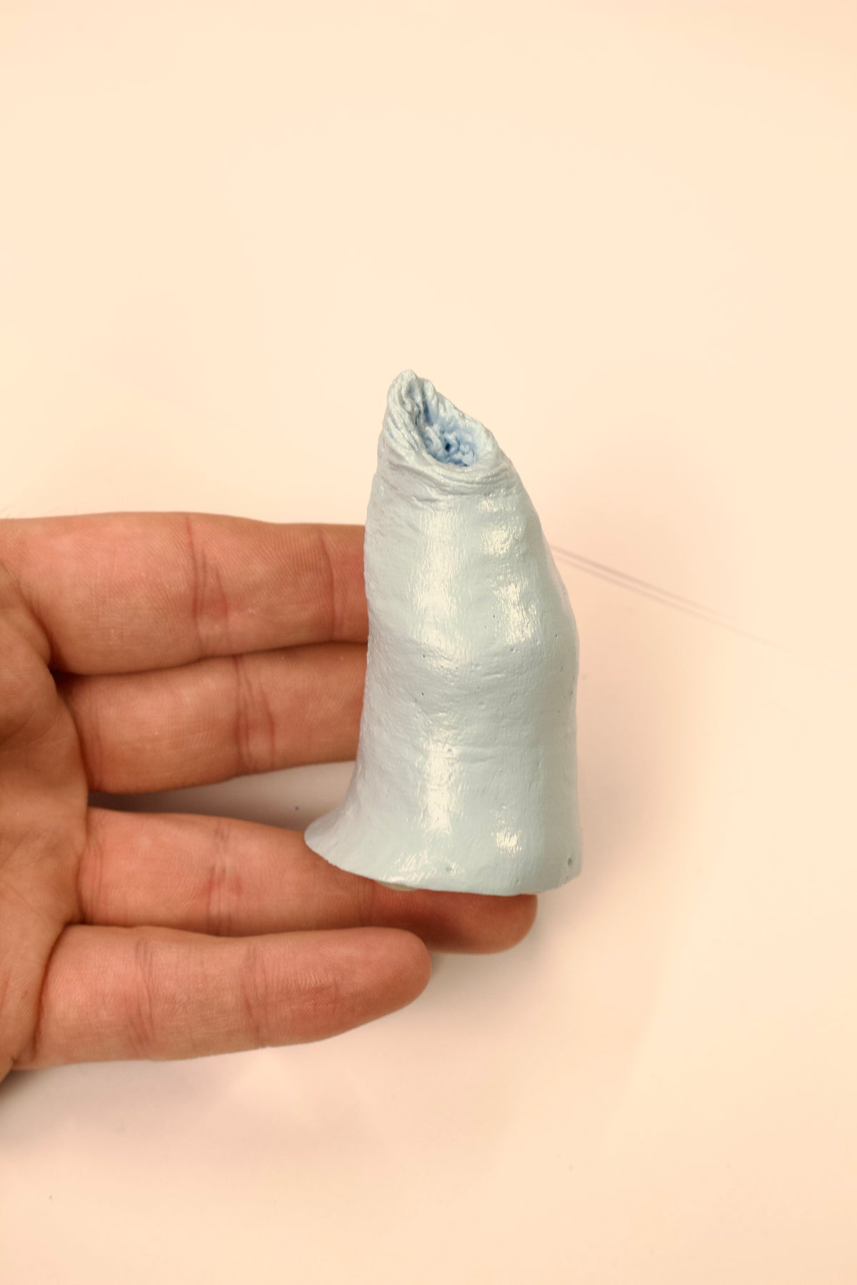 Blue Medium Cast Sculpture