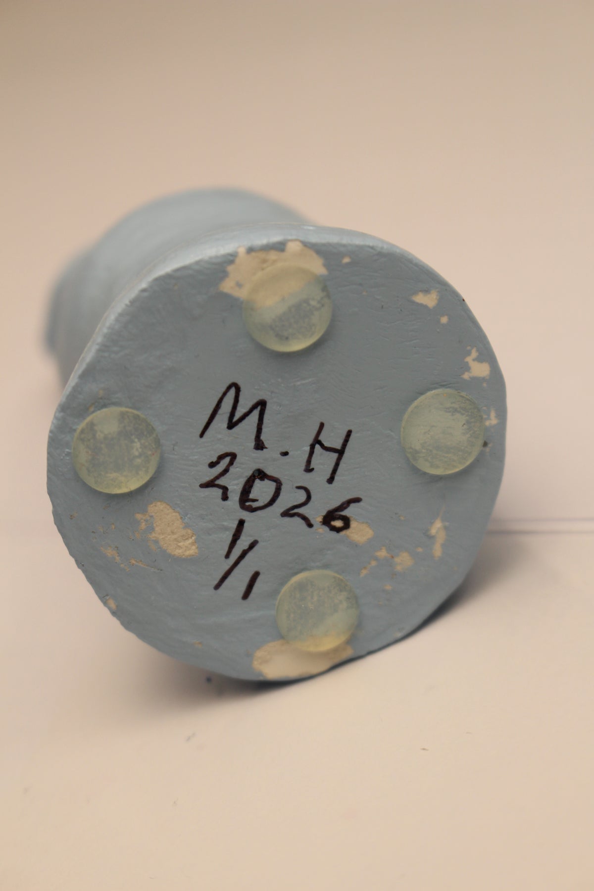 Blue Medium Cast Sculpture