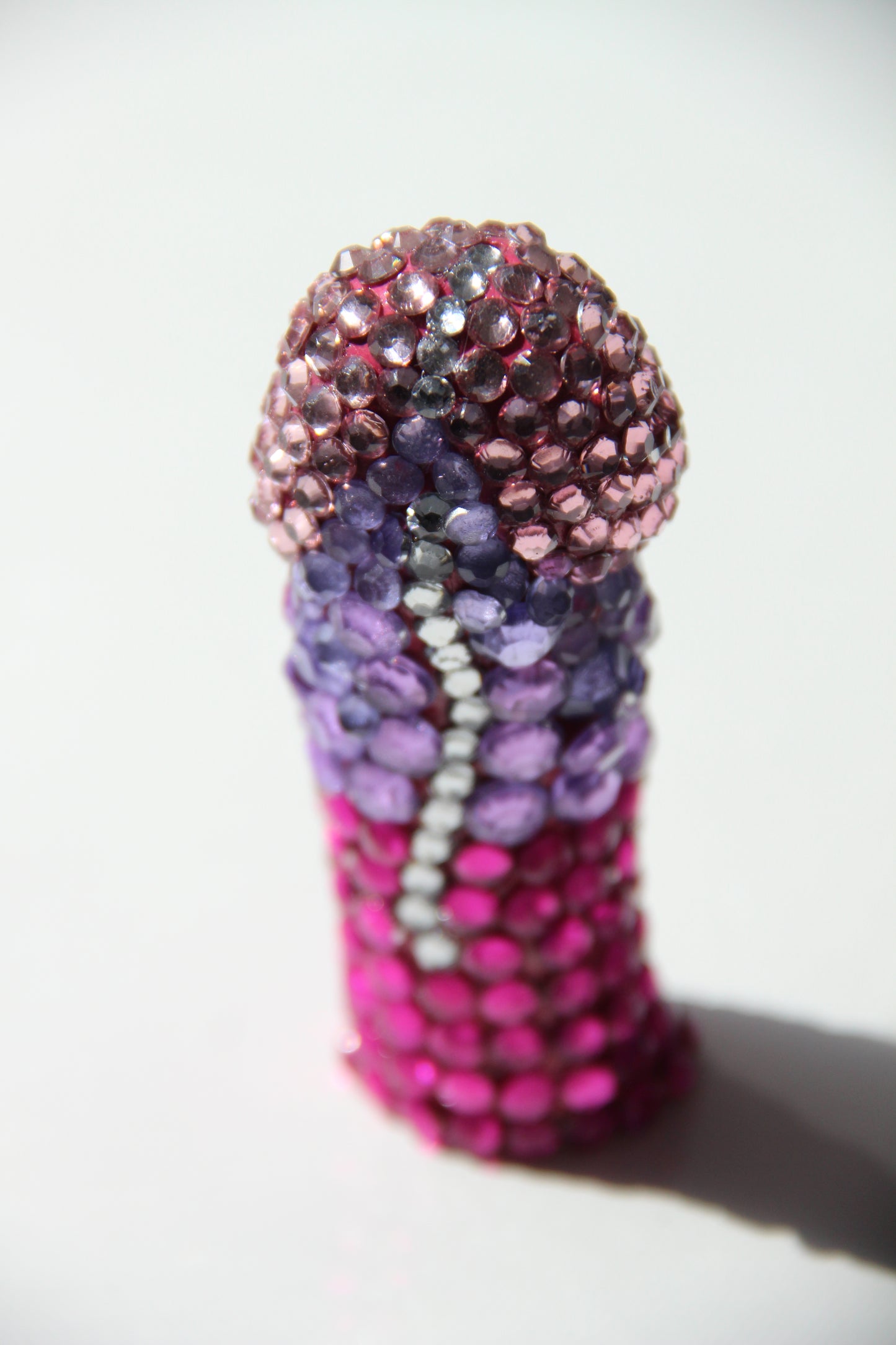 Erotic Fine Art Glass Embellished Sculpture Gay Art LGBT Queer Collectible By Max Hammond Studio