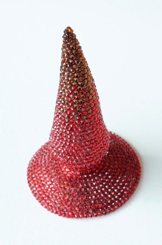 ‘Butt Plug’ 2025 Large Crystal Rhinestone Embellished Sculpture Phallic Phallus Fine Art Contemporary LGBT Gay Art By Max Hammond Studio