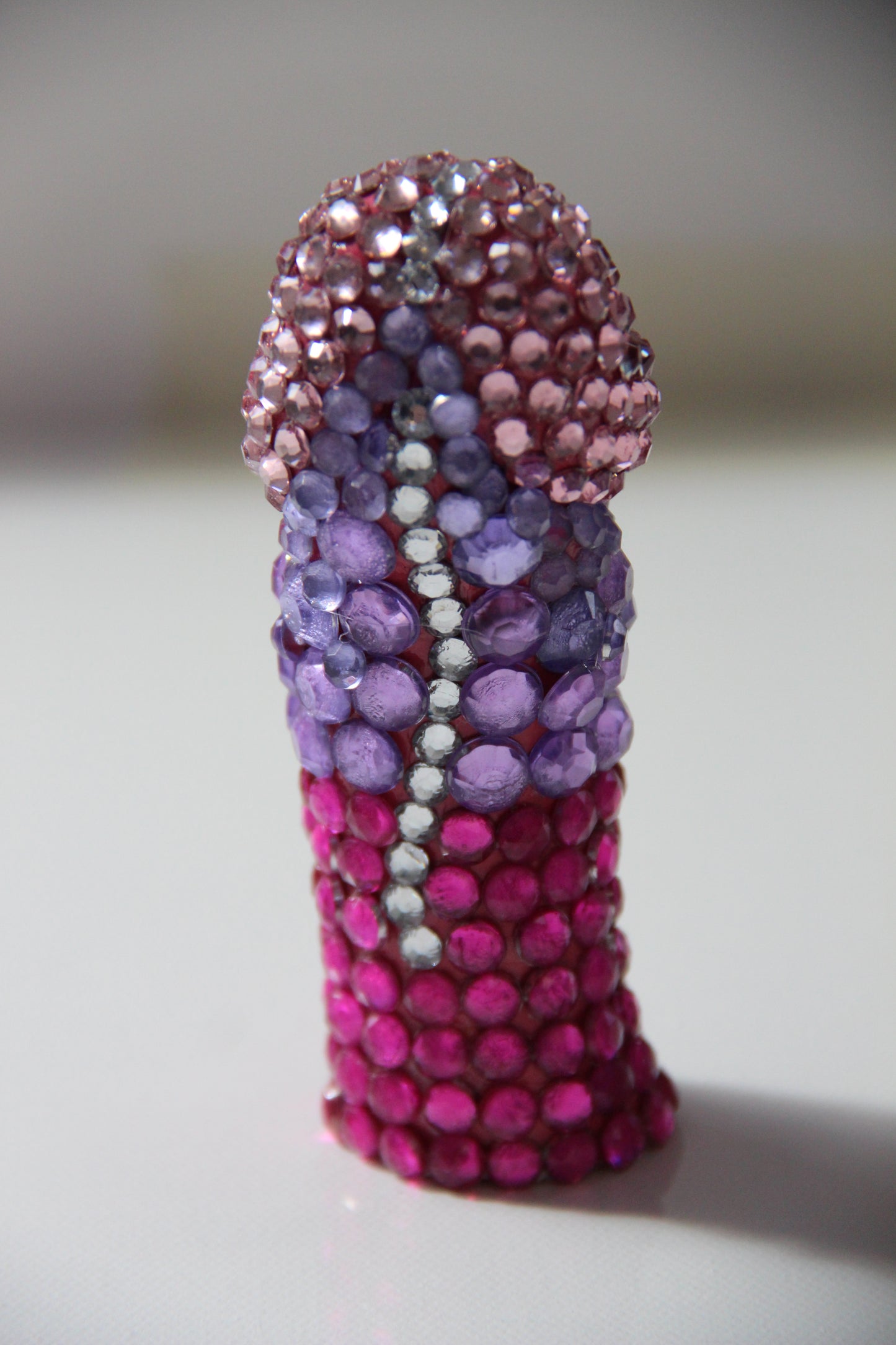 Erotic Fine Art Glass Embellished Sculpture Gay Art LGBT Queer Collectible By Max Hammond Studio