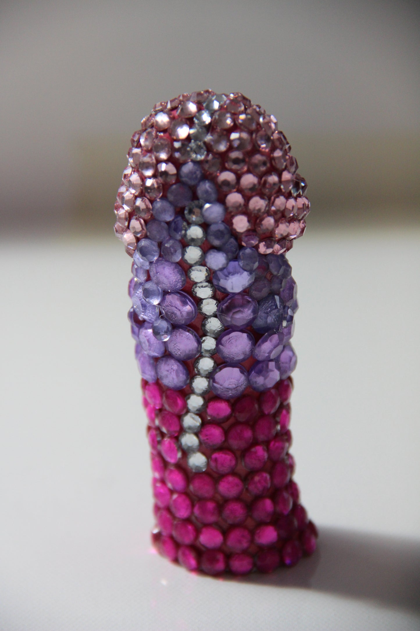 Erotic Fine Art Glass Embellished Sculpture Gay Art LGBT Queer Collectible By Max Hammond Studio
