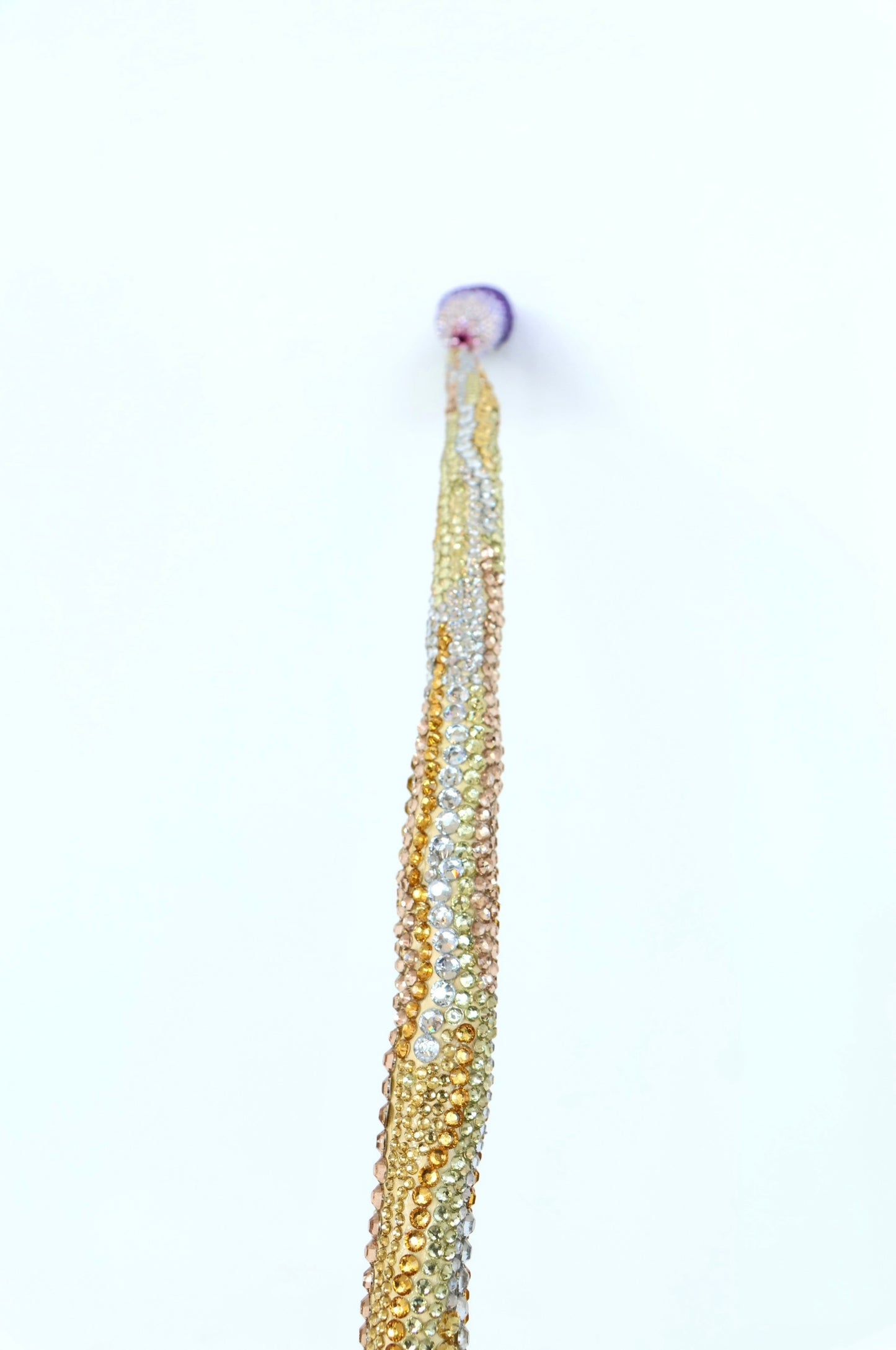 ‘Drink My Piss’ Contemporary Penis Nude Glass Clay Erotic Phallus Phallic Erotic Rhinestone Sculpture LGBT Fine Art Queer Gay Art By Max Hammond Studio
