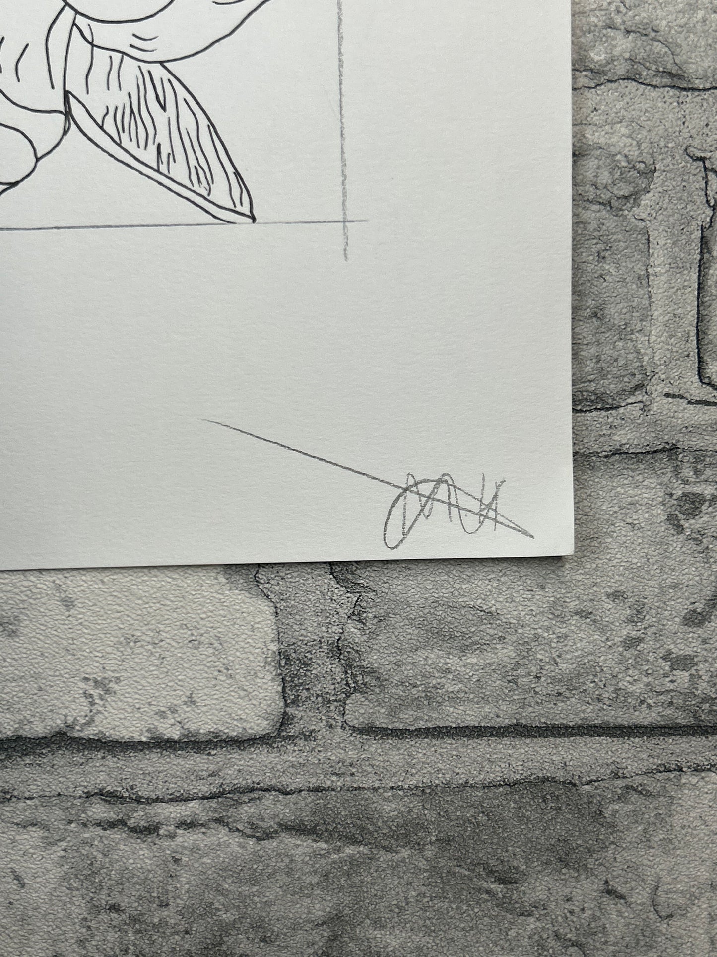 Untitled (2026) | Unique Original Gay Art | Fine Liner Queer Erotic Drawing | Male Nude Phallus Phallic Fine Liner Artwork One of a kind 1/1 By Artist Max Hammond