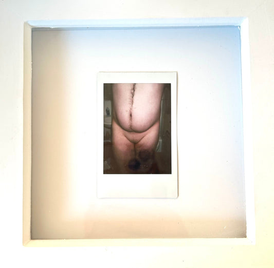 Max Hammond “effeminate” 2022 photography, Polaroids, framed, gift, art, gay art, lgbt, collectible