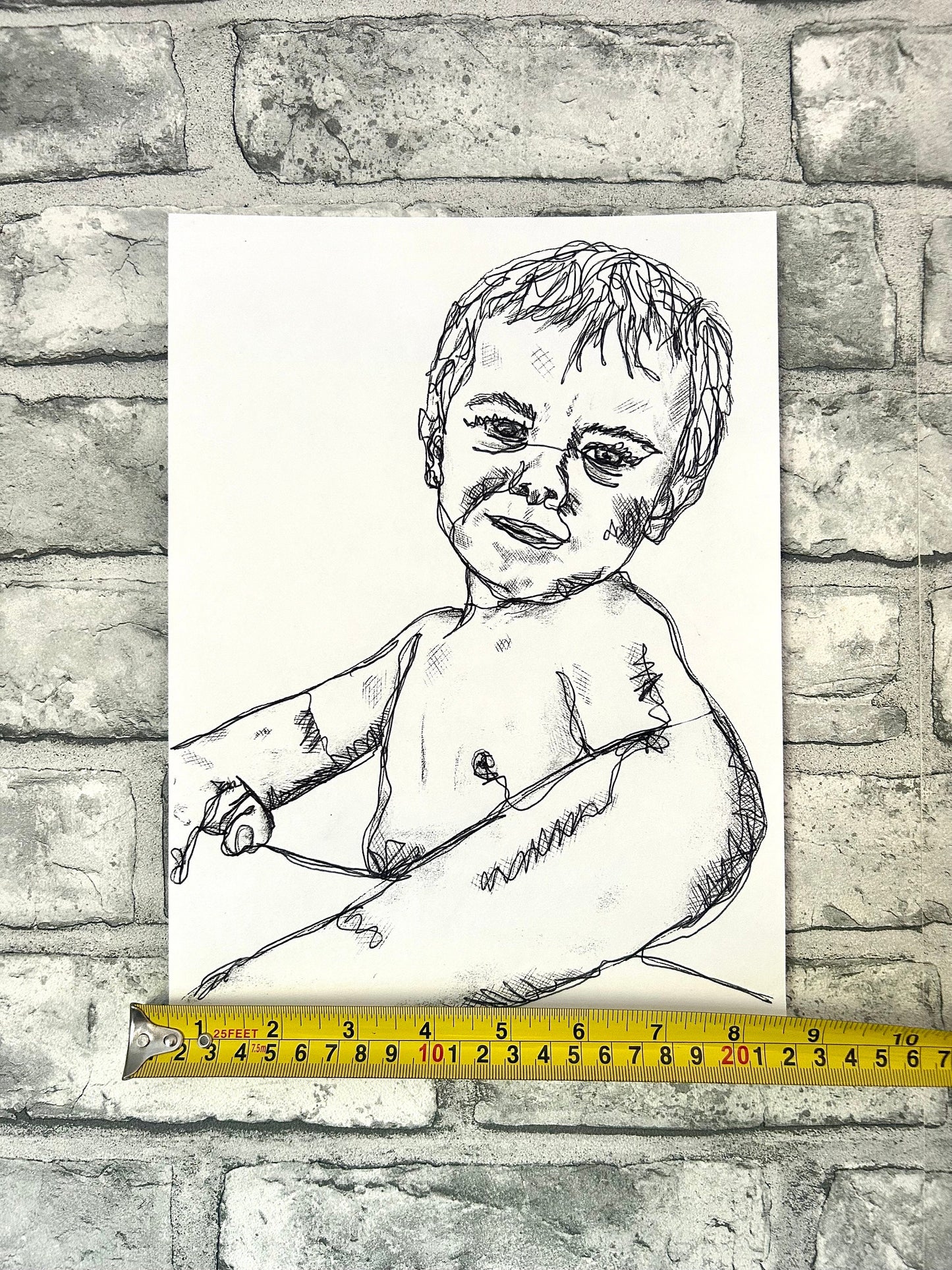 Max Hammond “A Loose Memory” 2021, drypoint, print, confessional, art, portrait, Tracey emin, gay, figure, home, decor, gift, black